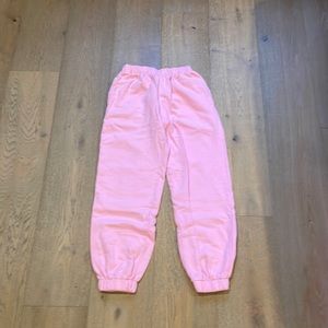 Bubblegum Pink Brandy Melville Sweatpants